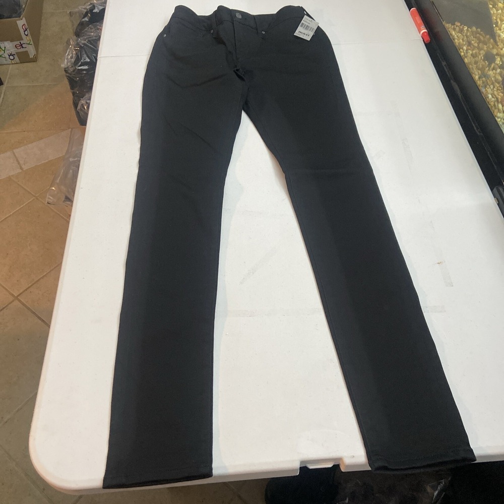 Mavi Alexa Jeans Mid Rise Skinny 26x34 Black Women's